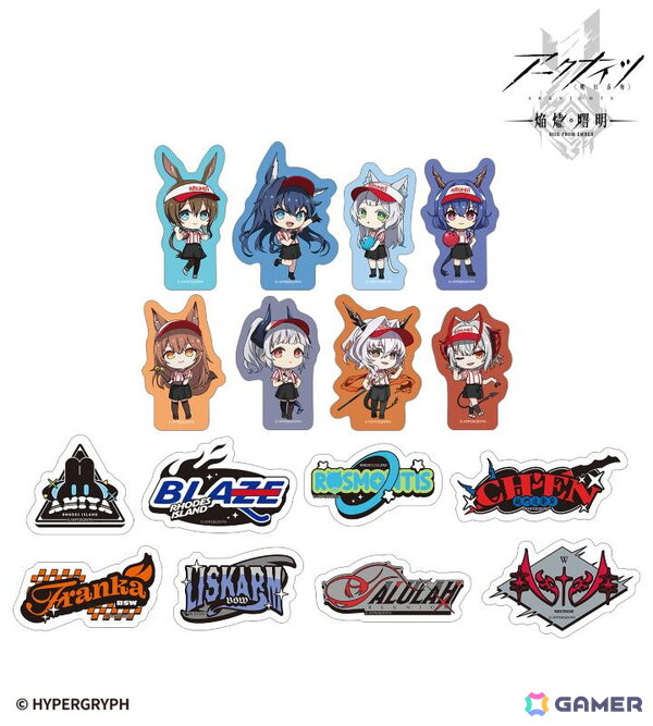 アニメ「アークナイツ【焔燼曙明/RISE FROM EMBER】」×「ROUND1」のコラボアイテムが受注販売中！アーミヤ、ブレイズらが描き下ろしイラストで登場の画像13