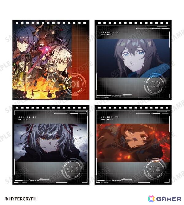 アニメ「アークナイツ【焔燼曙明/RISE FROM EMBER】」×「ROUND1」のコラボアイテムが受注販売中!アーミヤ、ブレイズらが描き下ろしイラストで登場の画像