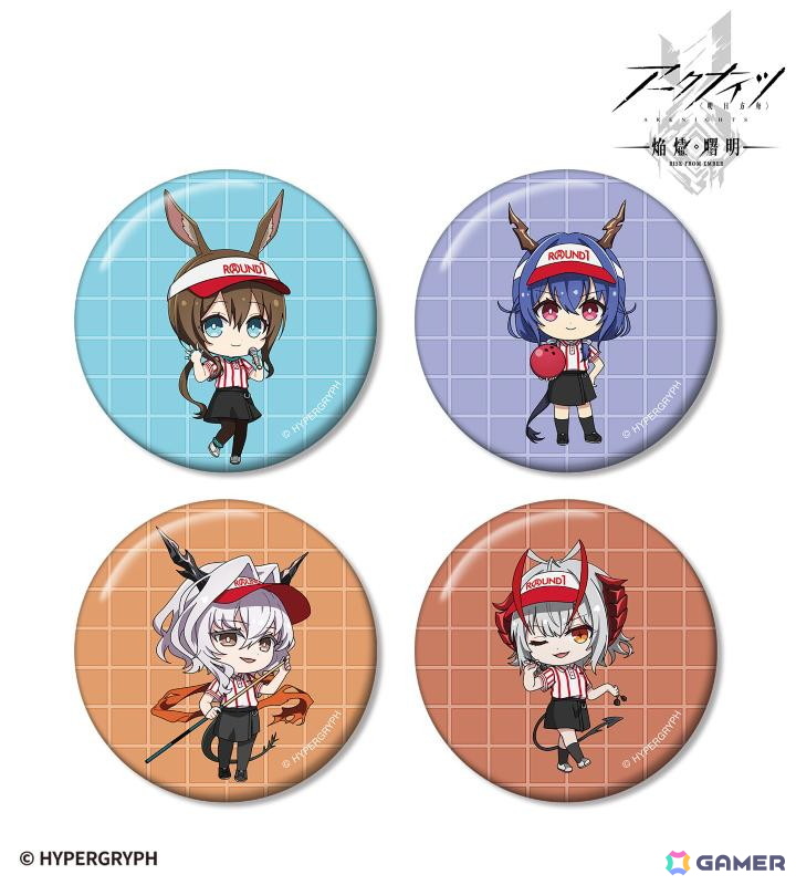 アニメ「アークナイツ【焔燼曙明/RISE FROM EMBER】」×「ROUND1」のコラボアイテムが受注販売中！アーミヤ、ブレイズらが描き下ろしイラストで登場の画像11