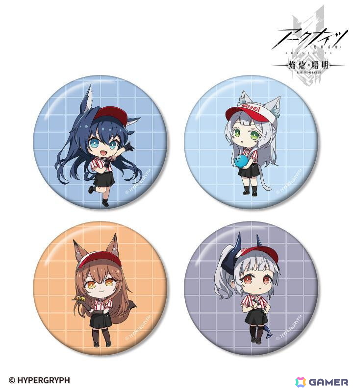 アニメ「アークナイツ【焔燼曙明/RISE FROM EMBER】」×「ROUND1」のコラボアイテムが受注販売中！アーミヤ、ブレイズらが描き下ろしイラストで登場の画像12
