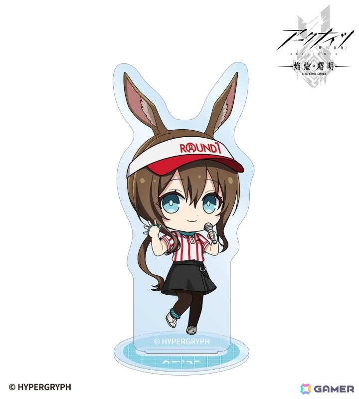 アニメ「アークナイツ【焔燼曙明/RISE FROM EMBER】」×「ROUND1」のコラボアイテムが受注販売中!アーミヤ、ブレイズらが描き下ろしイラストで登場の画像