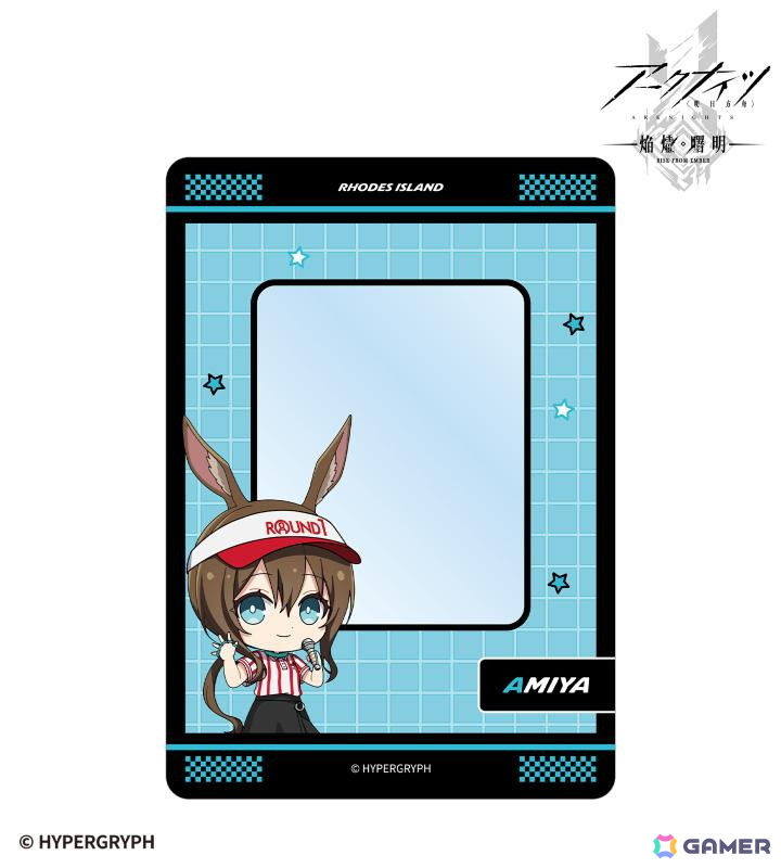 アニメ「アークナイツ【焔燼曙明/RISE FROM EMBER】」×「ROUND1」のコラボアイテムが受注販売中!アーミヤ、ブレイズらが描き下ろしイラストで登場の画像