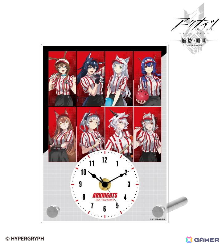 アニメ「アークナイツ【焔燼曙明/RISE FROM EMBER】」×「ROUND1」のコラボアイテムが受注販売中!アーミヤ、ブレイズらが描き下ろしイラストで登場の画像