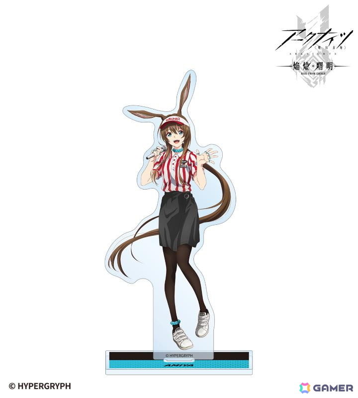 アニメ「アークナイツ【焔燼曙明/RISE FROM EMBER】」×「ROUND1」のコラボアイテムが受注販売中!アーミヤ、ブレイズらが描き下ろしイラストで登場の画像