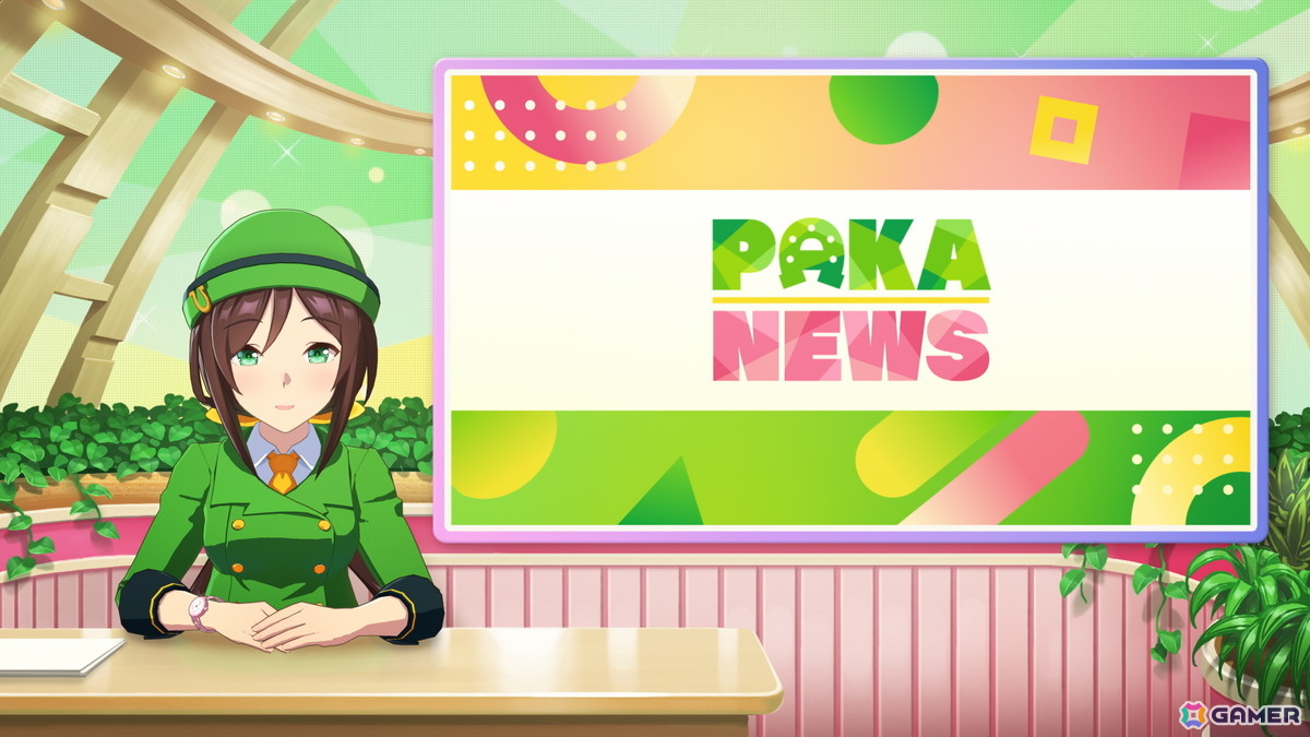 「ウマ娘 プリティーダービー」新CMが放送開始！たづなによる「PAKA NEWS」がフケンコー大帝（CV：杉田智和）に乗っ取られるも……の画像3