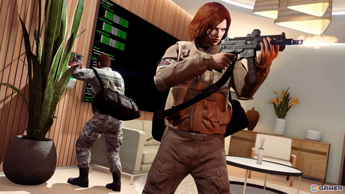 「GTAオンライン」新モード「邸宅レイド」が登場!高級不動産を舞台に金塊の強奪戦を繰り広げようの画像