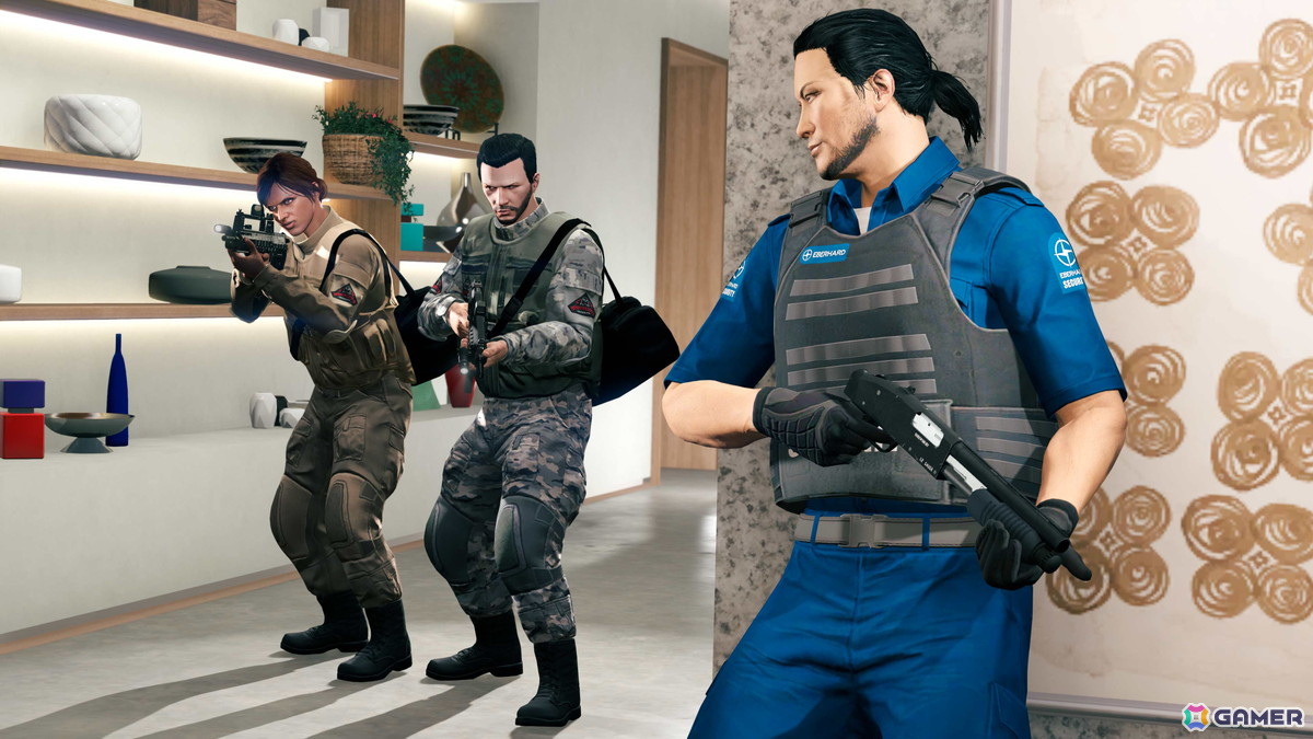 「GTAオンライン」新モード「邸宅レイド」が登場!高級不動産を舞台に金塊の強奪戦を繰り広げようの画像