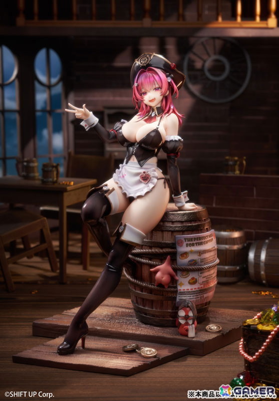 「勝利の女神：NIKKE」より「マスト：ロマンチックメイド」が1/4スケールフィギュアで登場！豪華版には原画タペストリーが付属の画像1