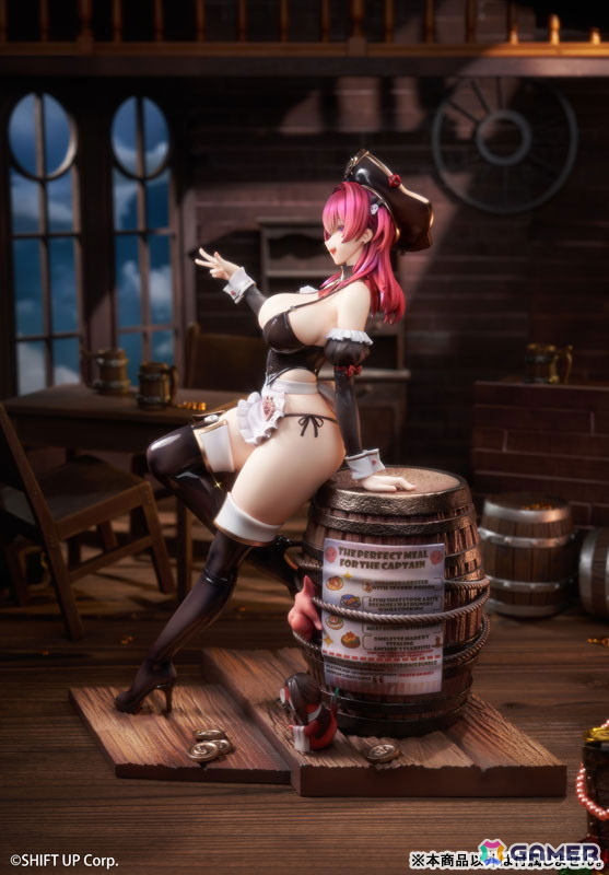 「勝利の女神：NIKKE」より「マスト：ロマンチックメイド」が1/4スケールフィギュアで登場！豪華版には原画タペストリーが付属の画像