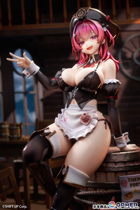 「勝利の女神：NIKKE」より「マスト：ロマンチックメイド」が1/4スケールフィギュアで登場！豪華版には原画タペストリーが付属の画像