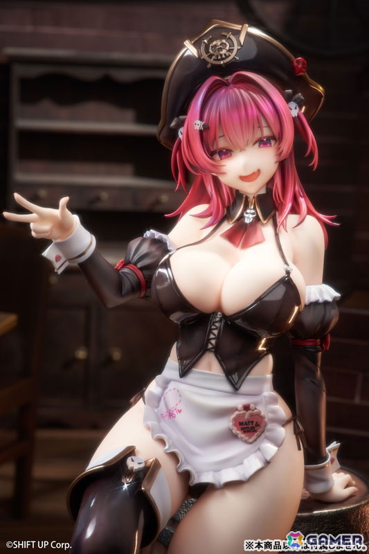 「勝利の女神：NIKKE」より「マスト：ロマンチックメイド」が1/4スケールフィギュアで登場！豪華版には原画タペストリーが付属の画像