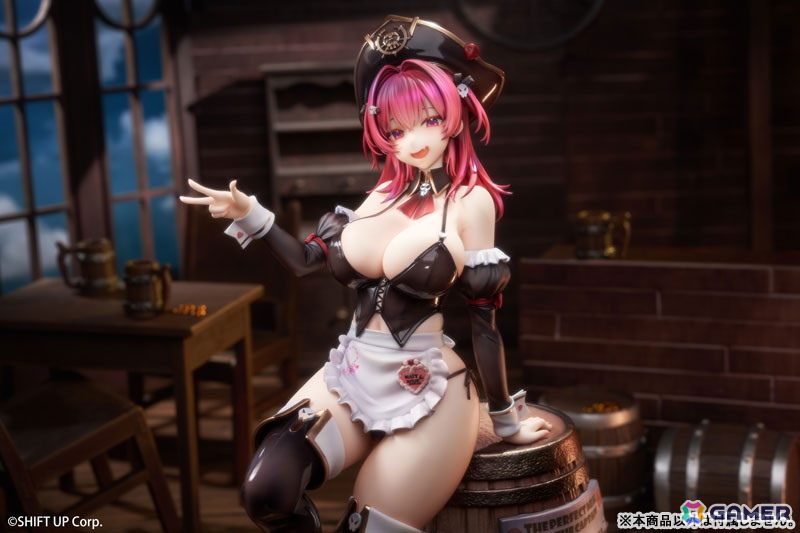 「勝利の女神：NIKKE」より「マスト：ロマンチックメイド」が1/4スケールフィギュアで登場！豪華版には原画タペストリーが付属の画像