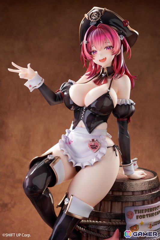 「勝利の女神：NIKKE」より「マスト：ロマンチックメイド」が1/4スケールフィギュアで登場！豪華版には原画タペストリーが付属の画像