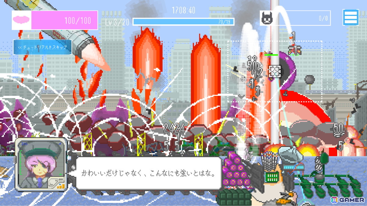 愛でるほど強くなるハムスター型ハンディ殲滅兵器で国を守るシューティング×育成×アドベンチャーゲーム「MOCHI-O」がSteamで配信開始！の画像3