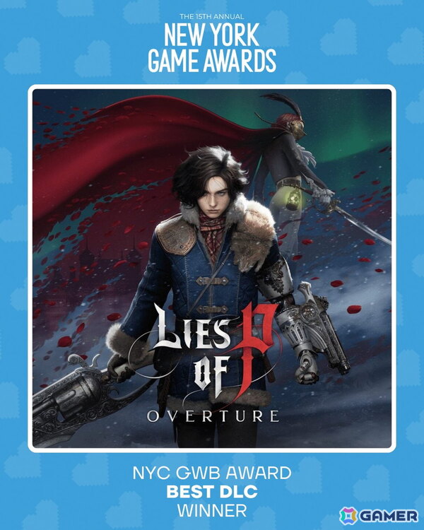 「Lies of P: Overture」が2026 New York Game Awardsで最優秀DLC賞を受賞！の画像1