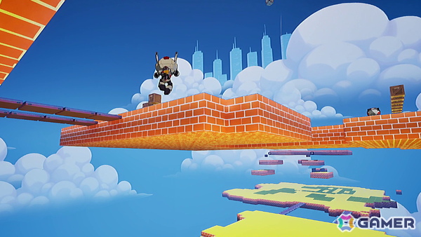 ジャンプアクションで世界を駆ける「PomPomMomonga」が2027年春頃にSteamでリリース！自由に駆け回るロボットとなってゴールを目指そうの画像2