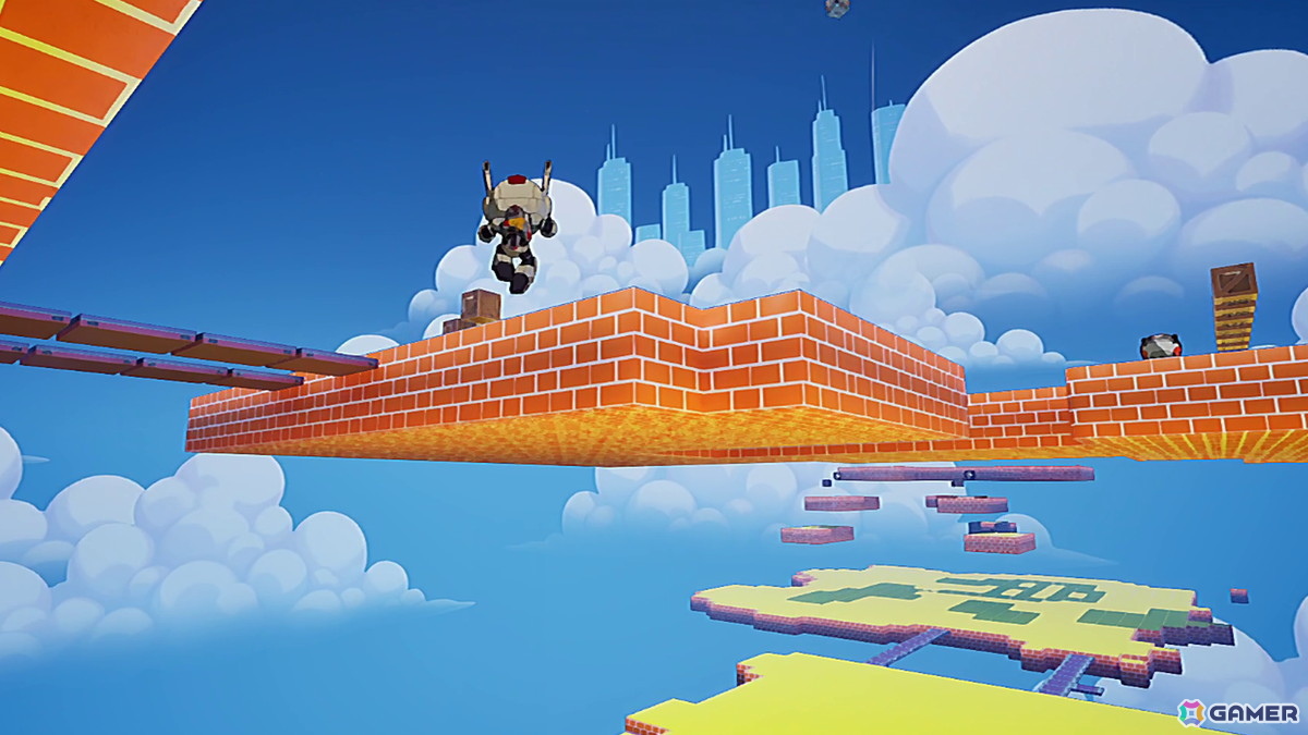 ジャンプアクションで世界を駆ける「PomPomMomonga」が2027年春頃にSteamでリリース！自由に駆け回るロボットとなってゴールを目指そうの画像