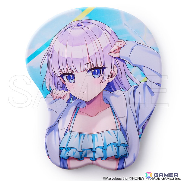 ドルフィンウェーブ」から公式描き下ろしのイラストを使用した立体