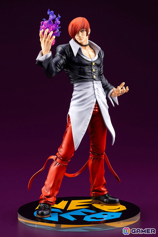 「THE KING OF FIGHTERS '98」より八神庵が1/8スケールフィギュアで登場！紫炎を自在に操る冷酷な立ち姿で立体化の画像3