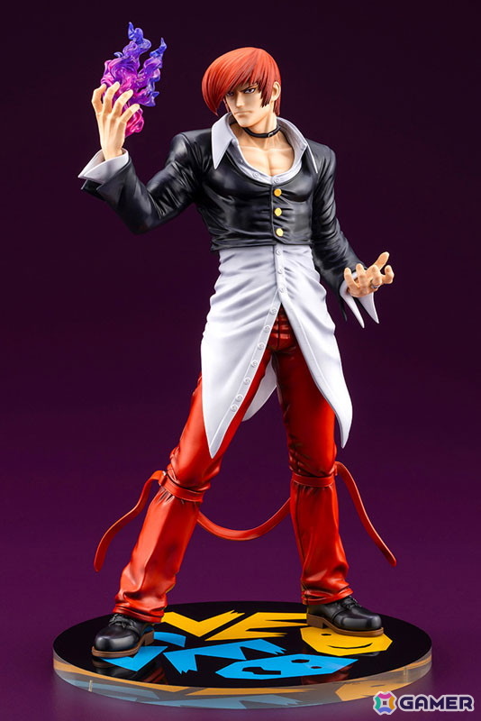 「THE KING OF FIGHTERS '98」より八神庵が1/8スケールフィギュアで登場！紫炎を自在に操る冷酷な立ち姿で立体化の画像4