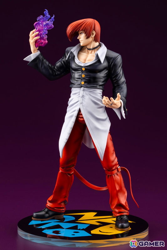 「THE KING OF FIGHTERS '98」より八神庵が1/8スケールフィギュアで登場！紫炎を自在に操る冷酷な立ち姿で立体化の画像5