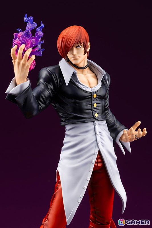 「THE KING OF FIGHTERS '98」より八神庵が1/8スケールフィギュアで登場!紫炎を自在に操る冷酷な立ち姿で立体化の画像