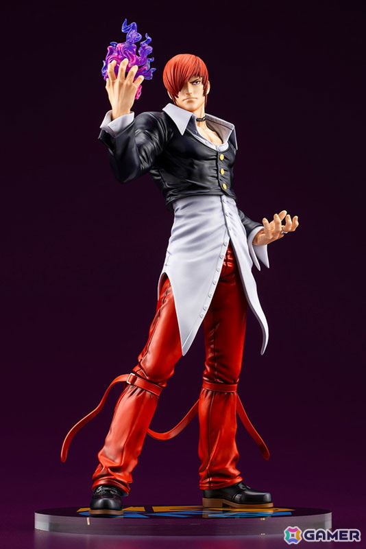 「THE KING OF FIGHTERS '98」より八神庵が1/8スケールフィギュアで登場!紫炎を自在に操る冷酷な立ち姿で立体化の画像