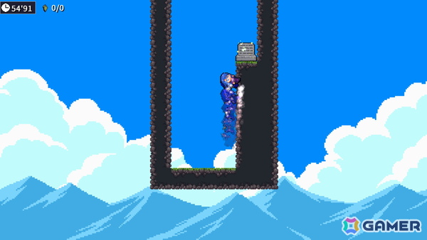 作って遊べる2D忍者アクションゲーム「蒼穹のダンジョン 忍び返しの霊峰」のSteamストアページが公開！東京ゲームダンジョン11では体験版を出展の画像
