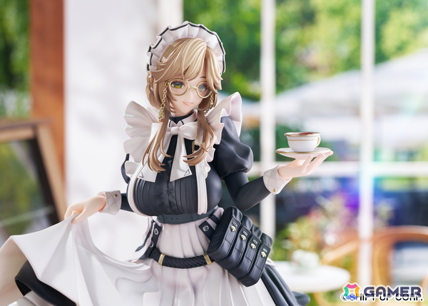 「勝利の女神：NIKKE」エードが初のスケールフィギュア化！エプロンの造形、衣装にたっぷり施されたフリル・リボンの質感を再現の画像2