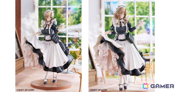 「勝利の女神：NIKKE」エードが初のスケールフィギュア化！エプロンの造形、衣装にたっぷり施されたフリル・リボンの質感を再現の画像5