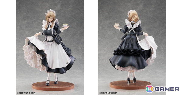 「勝利の女神：NIKKE」エードが初のスケールフィギュア化！エプロンの造形、衣装にたっぷり施されたフリル・リボンの質感を再現の画像6