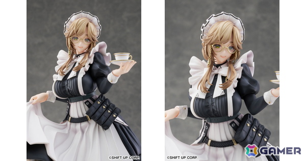 「勝利の女神：NIKKE」エードが初のスケールフィギュア化！エプロンの造形、衣装にたっぷり施されたフリル・リボンの質感を再現の画像7