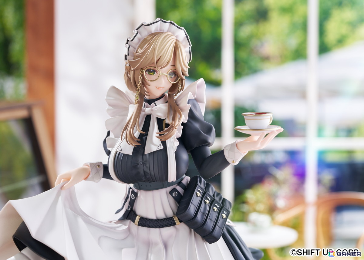 「勝利の女神：NIKKE」エードが初のスケールフィギュア化！エプロンの造形、衣装にたっぷり施されたフリル・リボンの質感を再現の画像