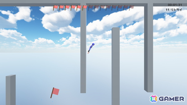 高難易度アクション「ホッピング忍者さん」が2月にSteamにて無料公開！unityroomで298万回以上閲覧された同名タイトルの移植作の画像