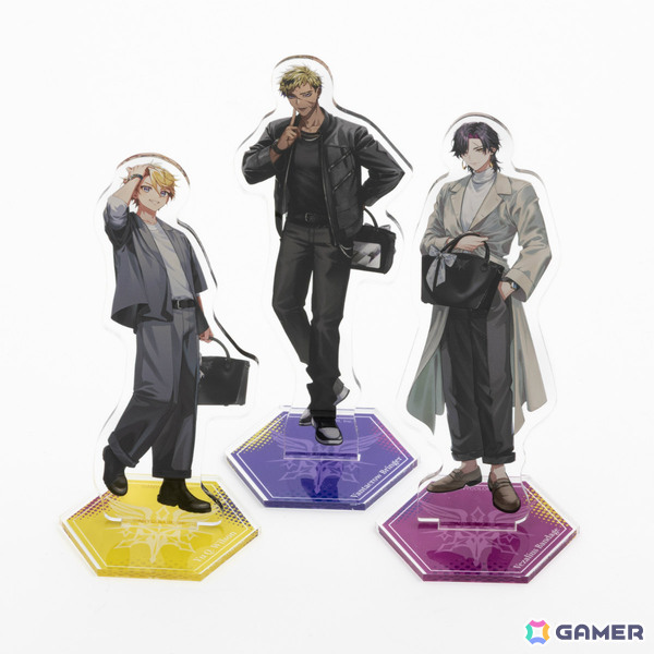 NIJISANJI EN所属ユニット・KrisisとSuperGroupiesのコラボグッズが登場！3人をモチーフにしたバッグや腕時計など全13種がラインナップの画像10