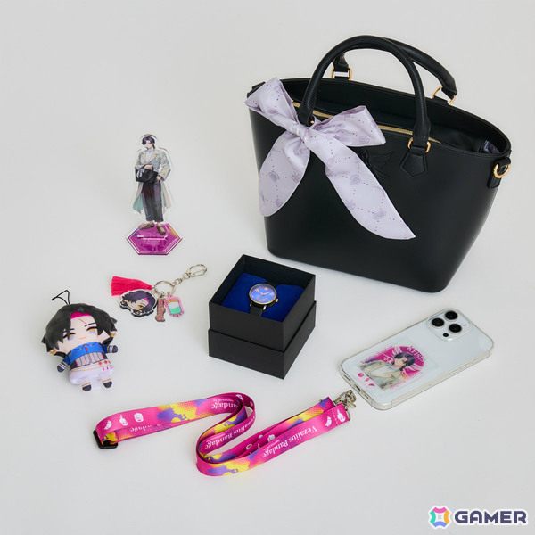 NIJISANJI EN所属ユニット・KrisisとSuperGroupiesのコラボグッズが登場！3人をモチーフにしたバッグや腕時計など全13種がラインナップの画像16