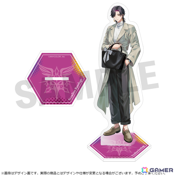 NIJISANJI EN所属ユニット・KrisisとSuperGroupiesのコラボグッズが登場！3人をモチーフにしたバッグや腕時計など全13種がラインナップの画像