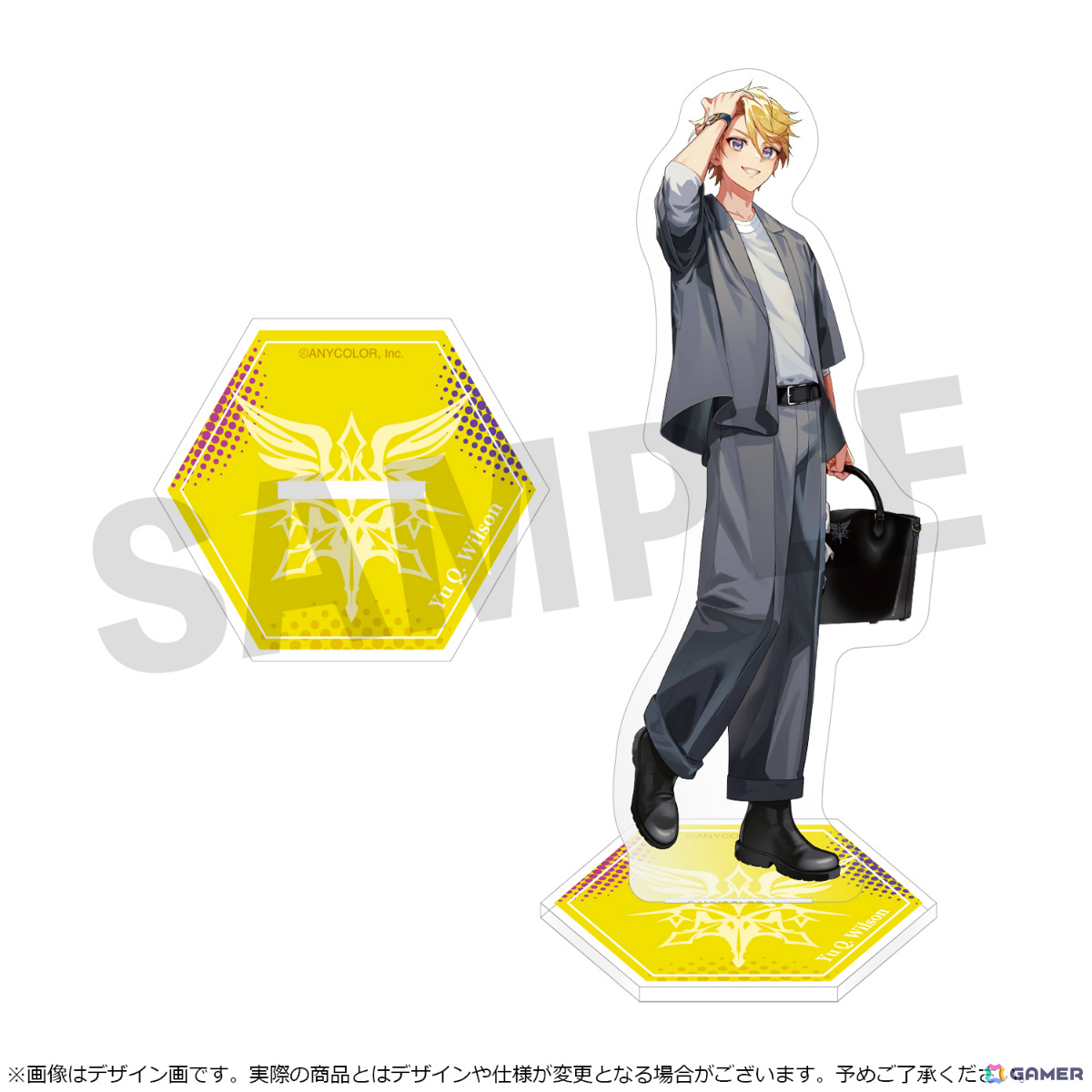 NIJISANJI EN所属ユニット・KrisisとSuperGroupiesのコラボグッズが登場！3人をモチーフにしたバッグや腕時計など全13種がラインナップの画像51