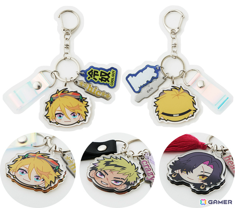 NIJISANJI EN所属ユニット・KrisisとSuperGroupiesのコラボグッズが登場！3人をモチーフにしたバッグや腕時計など全13種がラインナップの画像