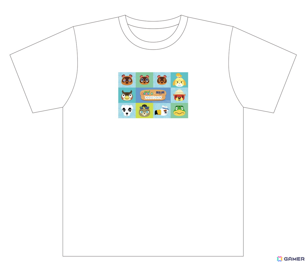 「あつまれ どうぶつの森」と名古屋シーライフ水族館のコラボイベントが1月30日から開催!コラボ展示企画や限定グッズの販売などを実施の画像