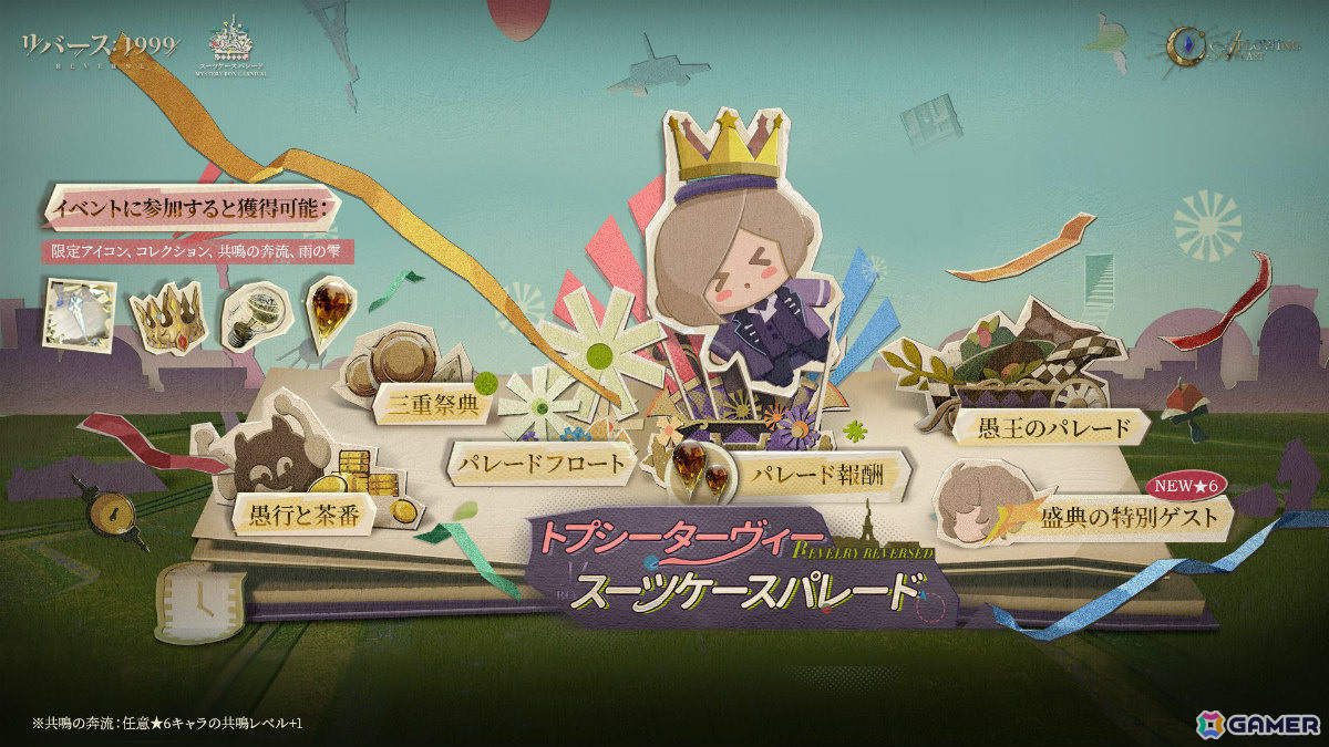 「リバース：1999」未所持の常設召喚★6キャラがもらえるログインキャンペーンが開催！ベリル（CV：大西沙織）、グレイッシュブルー（CV：戸松遥）も登場の画像