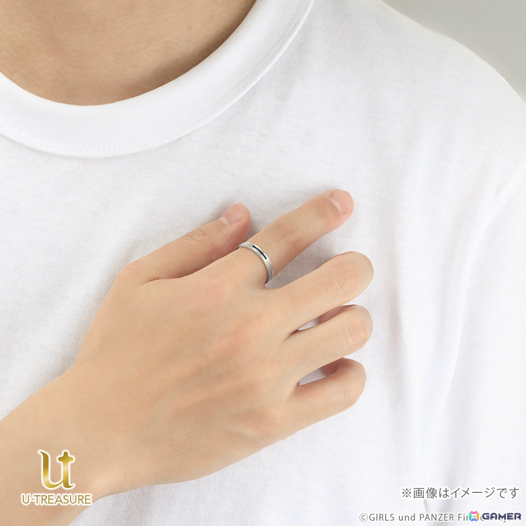 「ガールズ＆パンツァー 最終章」戦車の履帯をモチーフにした指輪が登場！大洗女子学園、聖グロリアーナ女学院、黒森峰女学園、継続高校の4モデルの画像