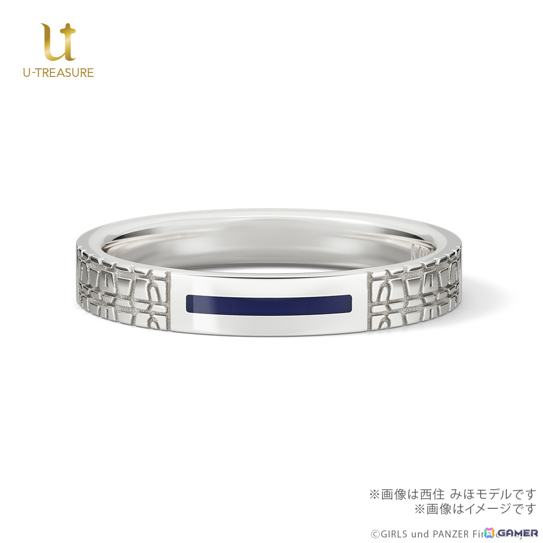 「ガールズ＆パンツァー 最終章」戦車の履帯をモチーフにした指輪が登場！大洗女子学園、聖グロリアーナ女学院、黒森峰女学園、継続高校の4モデルの画像