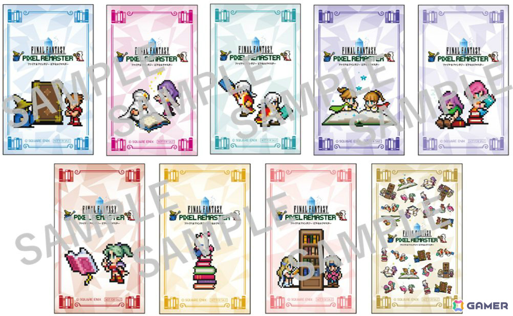 「FF ピクセルリマスター」シリーズの書店コラボキャンペーンが2月18日より全国609書店で開催！累計販売本数600万本突破を記念しての画像