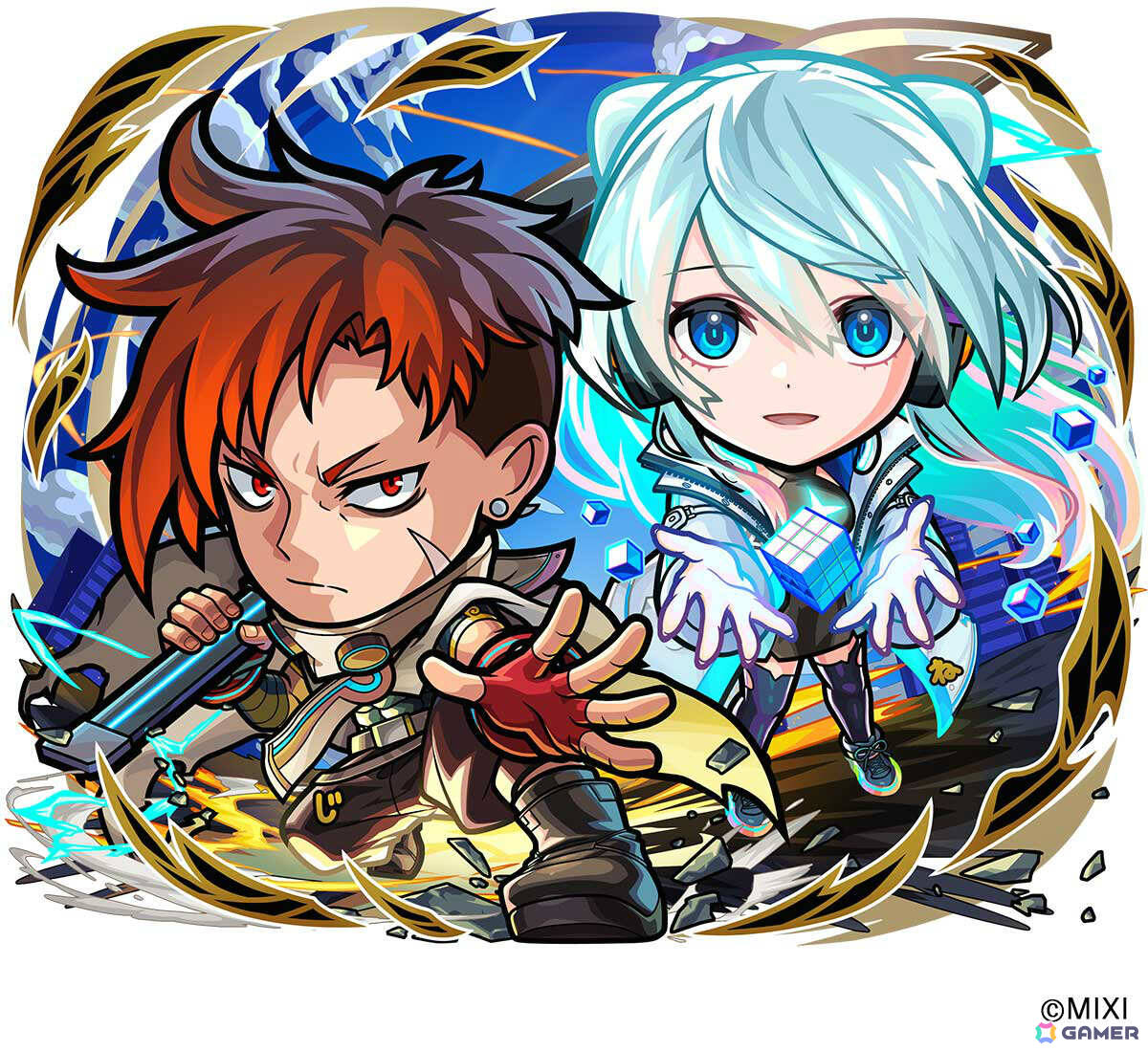 「コトダマン」×「モンスト」のコラボ第6弾が1月23日より開催！「デッドバースリローデッド」のリンネやジュゲム＆ネオなどがコラボ召喚で入手可能の画像