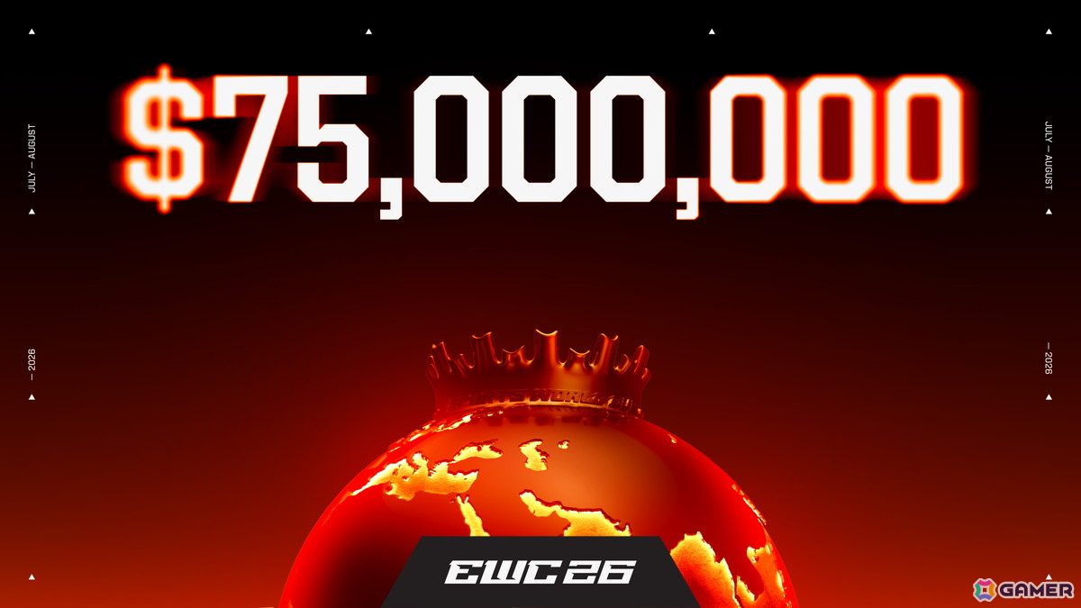 世界最大規模のeスポーツイベント「Esports World Cup 2026」の詳細が発表！賞金総額は7,500万ドル、24のゲームを対象に25のトーナメントが開催の画像