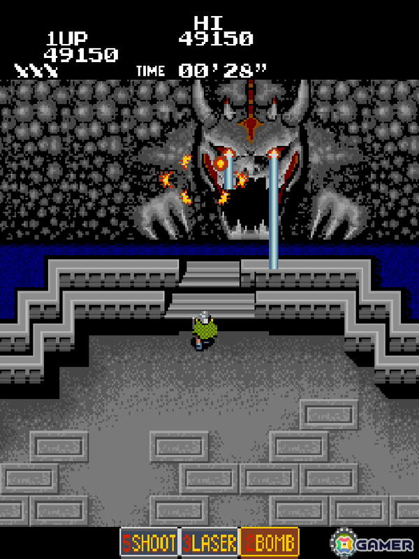 1988年発売のシューティングゲーム「ラビリンスランナー」がアーケードアーカイブス/アーケードアーカイブス2で1月22日に配信！の画像