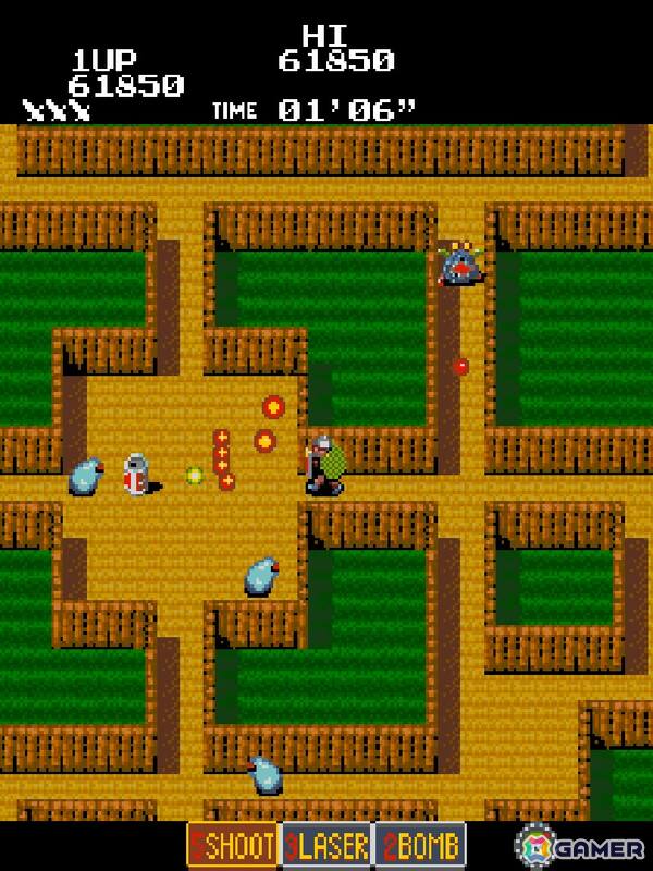 1988年発売のシューティングゲーム「ラビリンスランナー」がアーケードアーカイブス/アーケードアーカイブス2で1月22日に配信！の画像