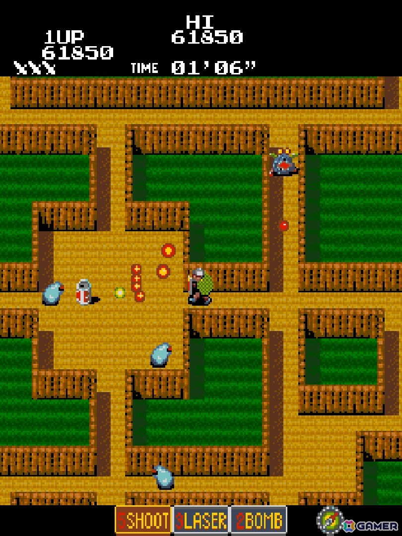 1988年発売のシューティングゲーム「ラビリンスランナー」がアーケードアーカイブス/アーケードアーカイブス2で1月22日に配信！の画像6