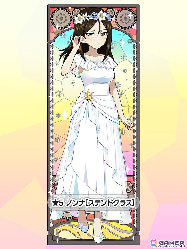 「ガールズ＆パンツァー 戦車道大作戦！」ステンドグラス衣装のノンナがオールスター生徒ガチャに登場！の画像2